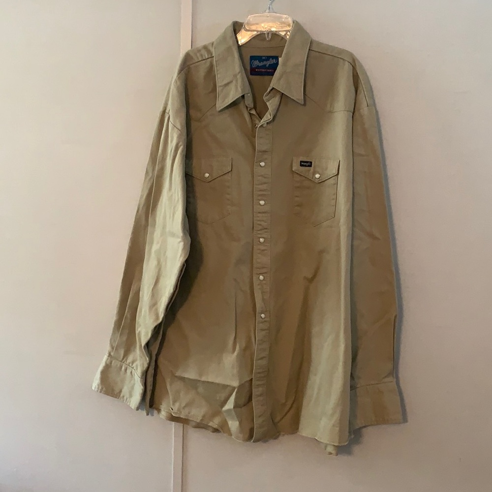 3XLT Wrangler Pearl Snap